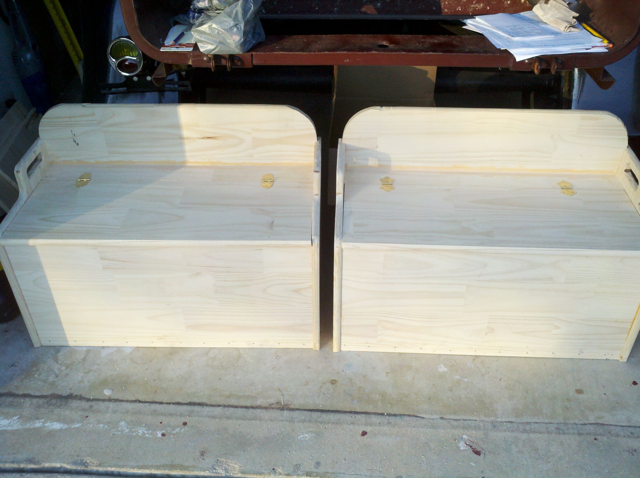 making a toy chest